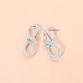 Pearl Link Drop Earrings